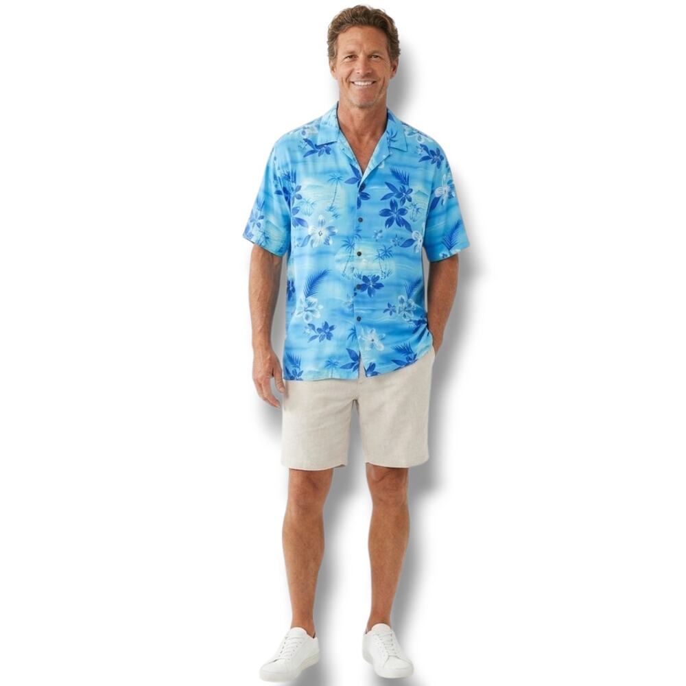 Vintage Two Palms Made in Hawaii Floral Rayon Aloha Shirt – 2XL
- Picture 7 of 7